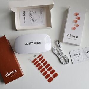 Ohora Gel Nail Manicure Kit With Lamp And Limited Edition Fall Colors